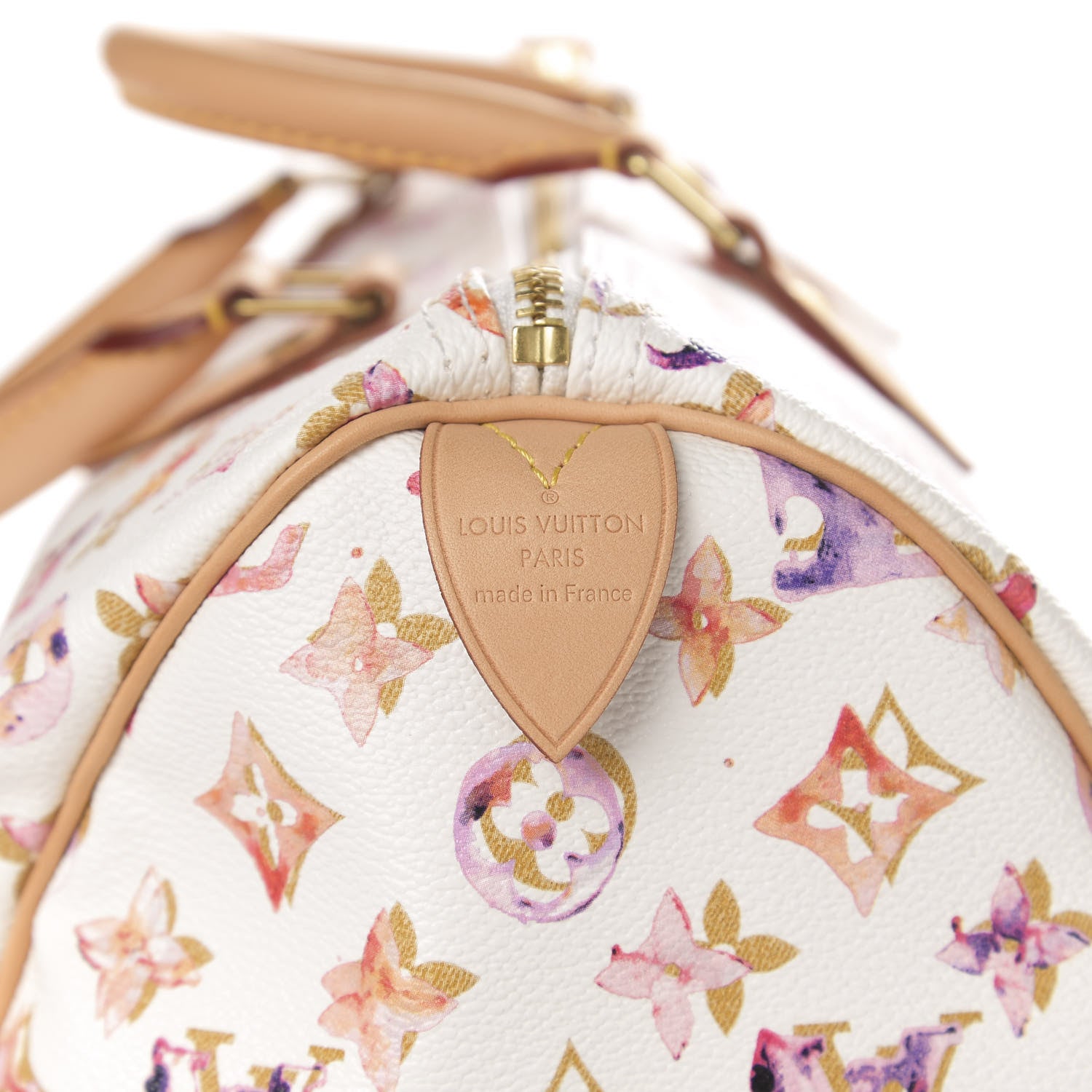 Louis Vuitton Watercolor Aquarelle Speedy 35 White 6 of 11