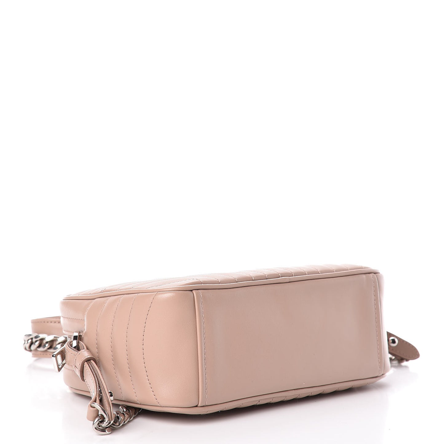 Soft Calfskin Diagramme Crossbody Bag Cipria