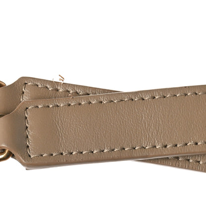 Saint Laurent Calfskin Y Quilted Monogram Medium Loulou Chain Satchel Dark Latte 10 of 10