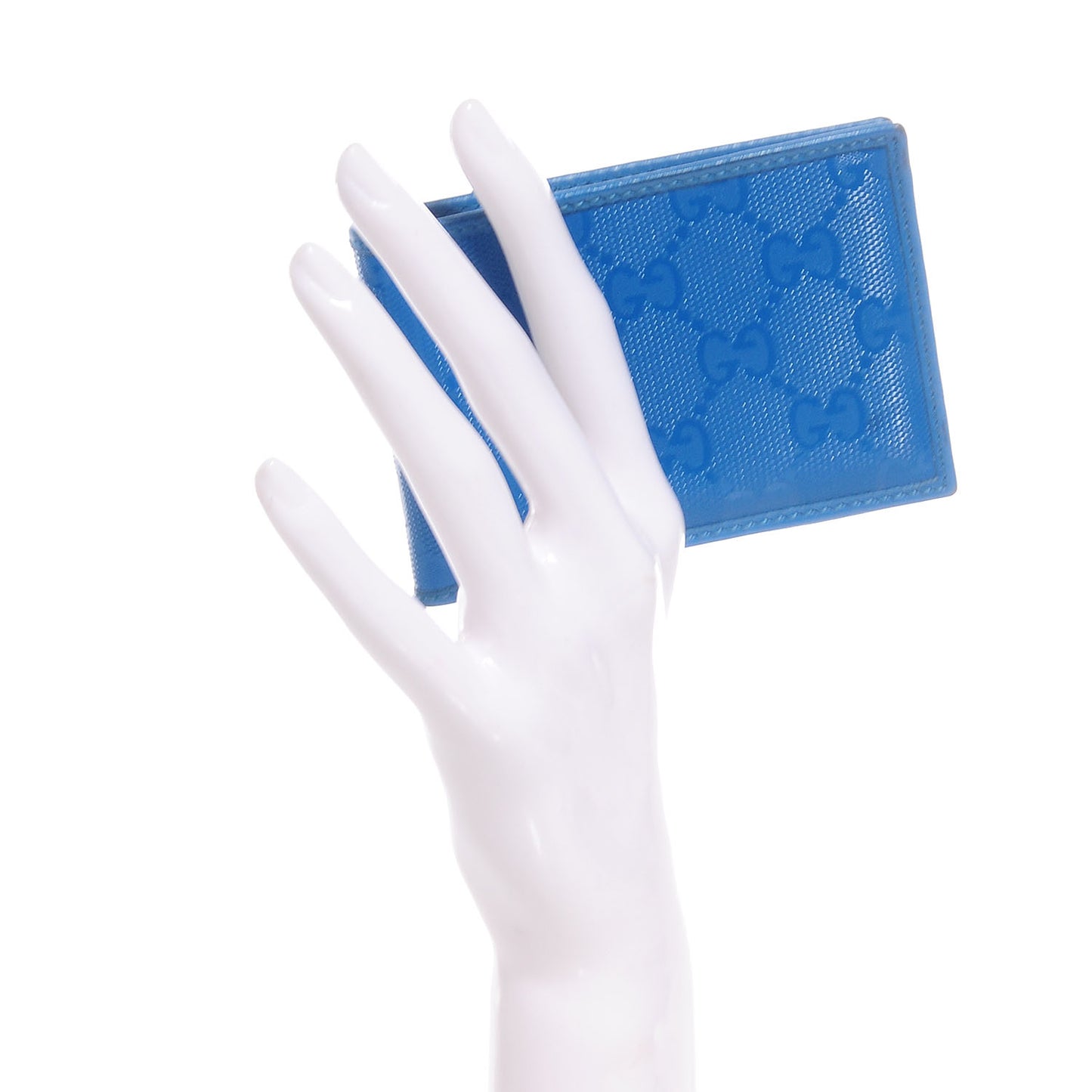 Imprime Monogram Bi-Fold Wallet Riviera Blue