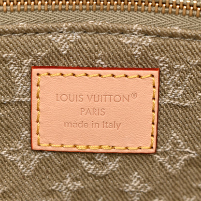 Louis Vuitton Denim CarryAll Cargo PM Khaki 6 of 9
