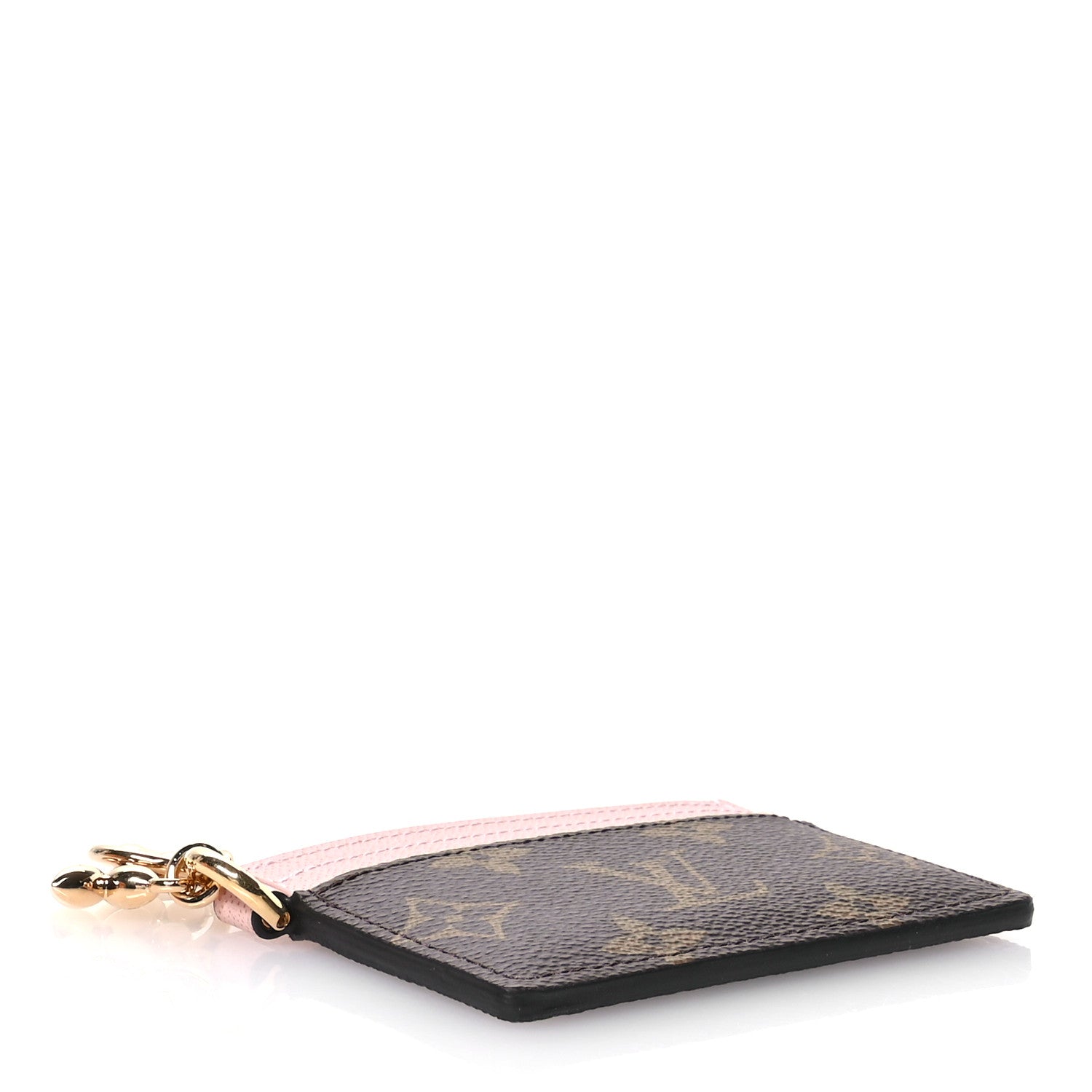 Louis Vuitton Monogram LV Charms Card Holder Rose Ballerine 4 of 7