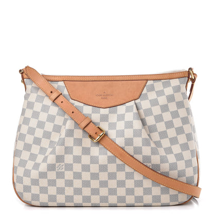 Louis Vuitton Damier Azur Siracusa MM 1 of 7