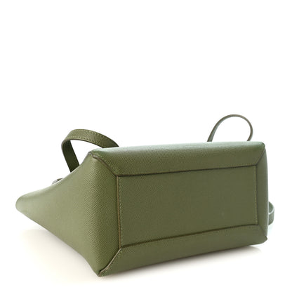 Celine Grained Calfskin Micro Belt Bag Army Green 3 of 10