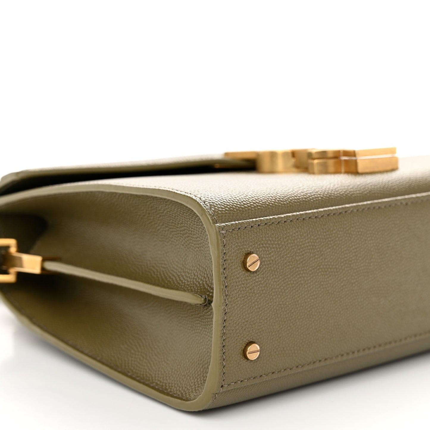 Grain de Poudre Mini Classic Monogram Cassandra Top Handle Olive