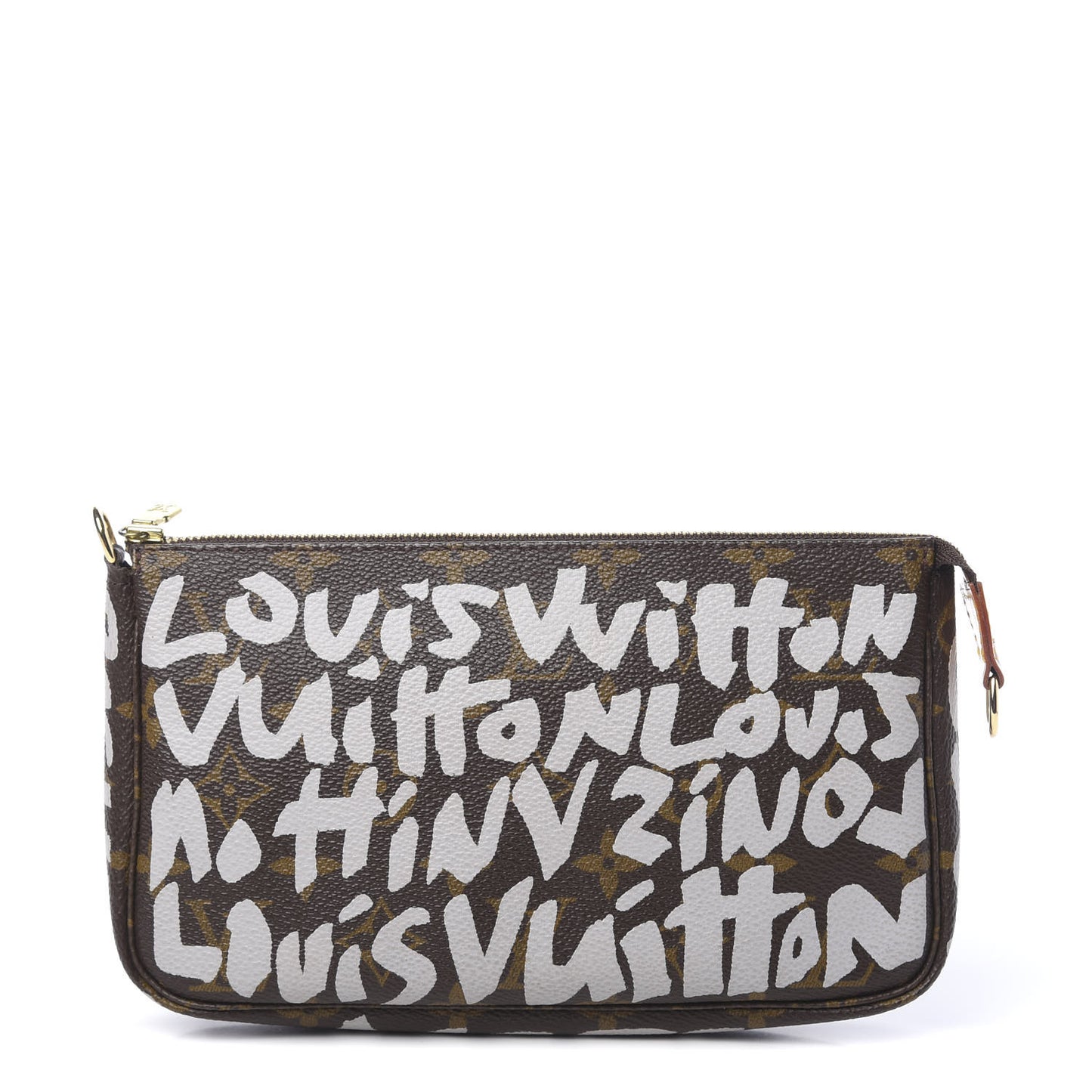 Monogram Graffiti Pochette Accessories Silver