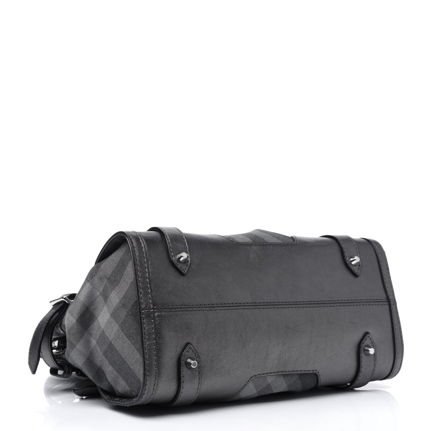 Shimmer Check Pilgrim Satchel Pewter