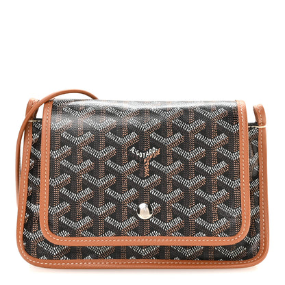 Goyard Goyardine Plumet Wallet Clutch Black Gold 1 of 10