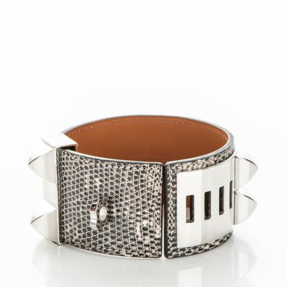 Hermes Lizard Collier De Chien CDC Bracelet S Ombre 4 of 7