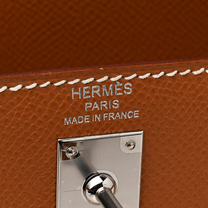 Hermes Epsom Kelly Sellier 25 Gold 6 of 11