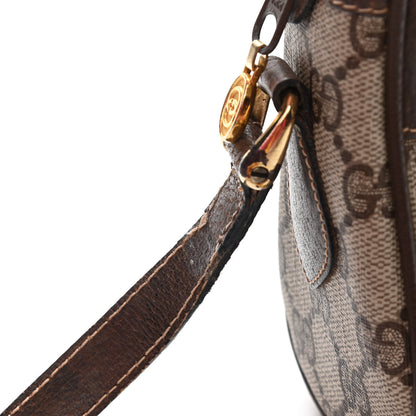 Gucci GG Supreme Monogram Web Crossbody Bag Brown 11 of 11