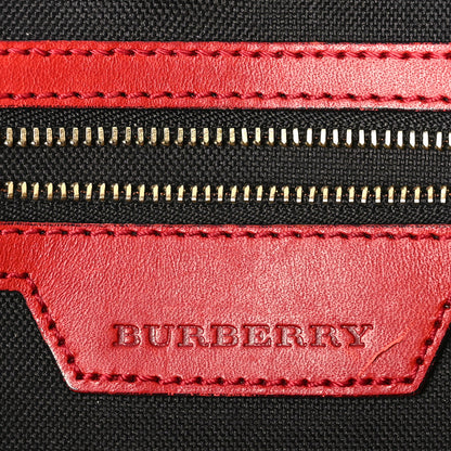 Burberry Horseferry Check Medium Alchester Bowling Bag Red 7 of 16