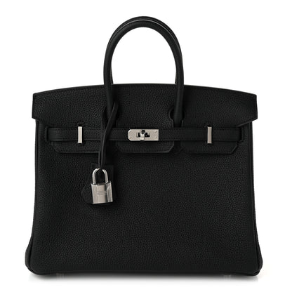 Hermes Togo Birkin 25 Black 1 of 10