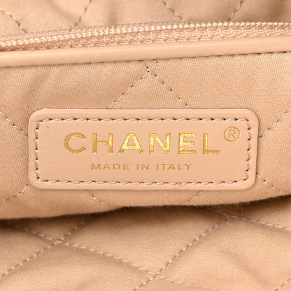 Chanel Shiny Calfskin Quilted Chanel 22 White 5 of 14
