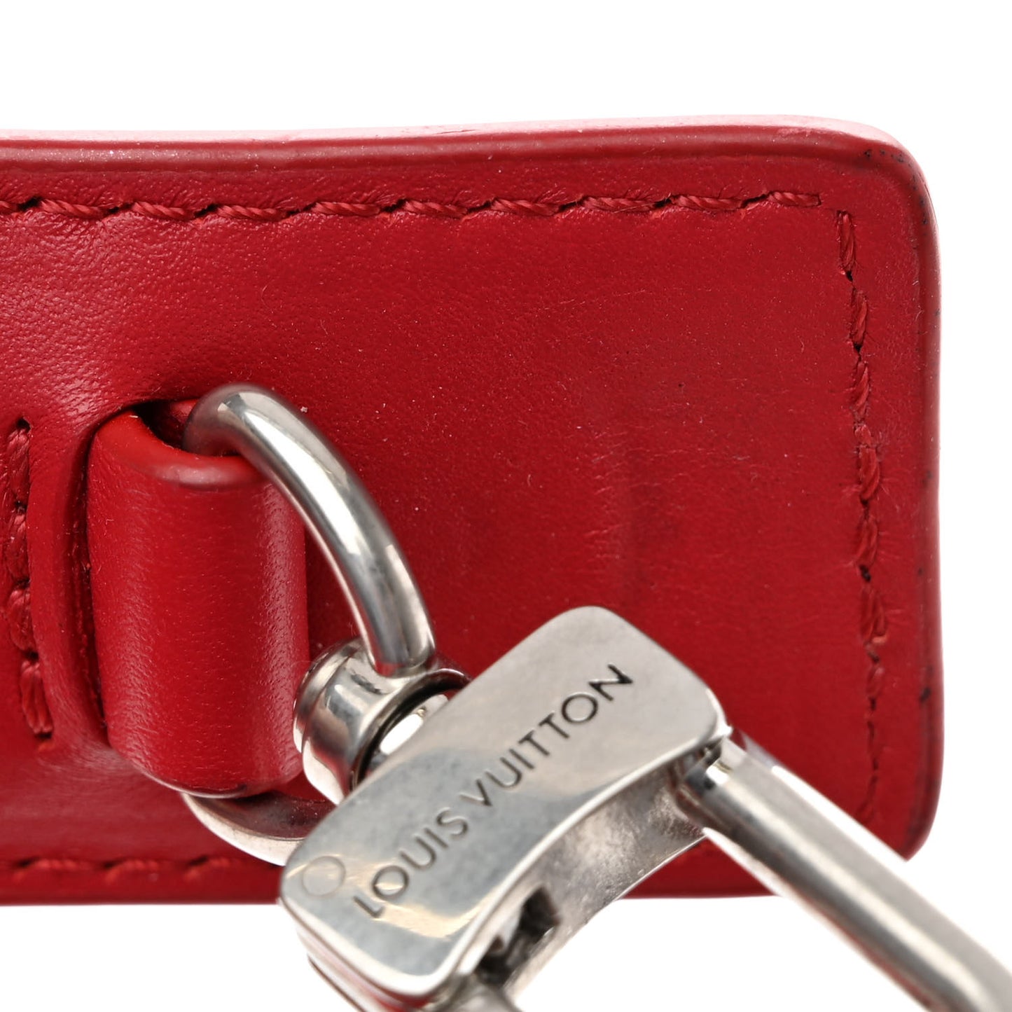 Calfskin New Wave Chain MM Ecarlate