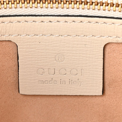 Gucci Azalea Calfskin Small Horsebit 1955 Shoulder Bag Mystic White 6 of 11