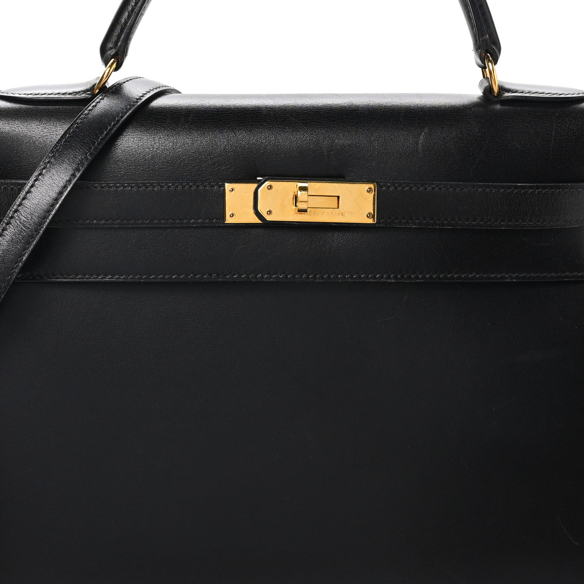 Hermes Box Kelly Sellier 32 Black 8 of 14