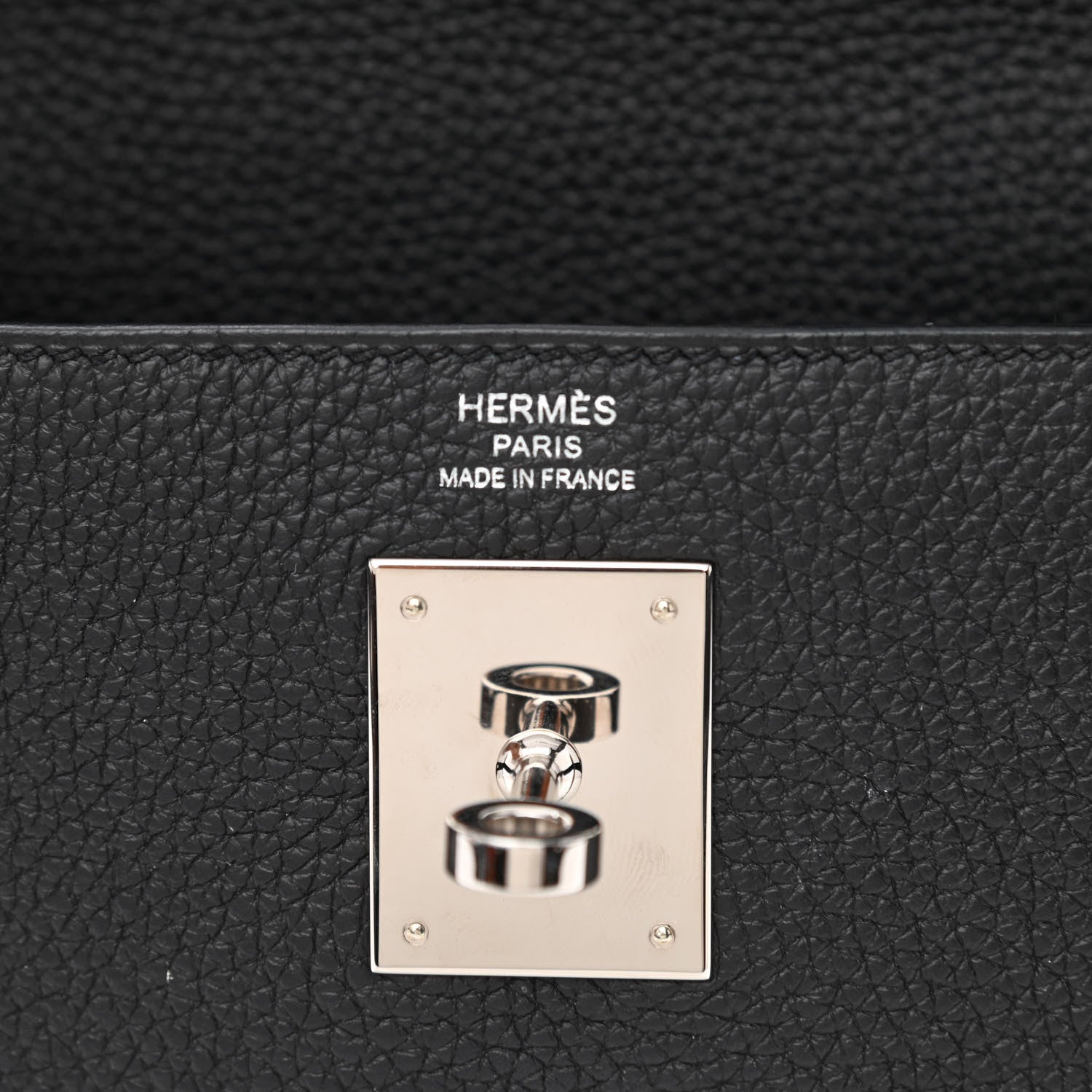 Hermes Togo Kelly Retourne 28 Black 6 of 11