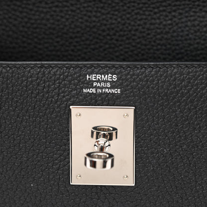 Hermes Togo Kelly Retourne 28 Black 6 of 11