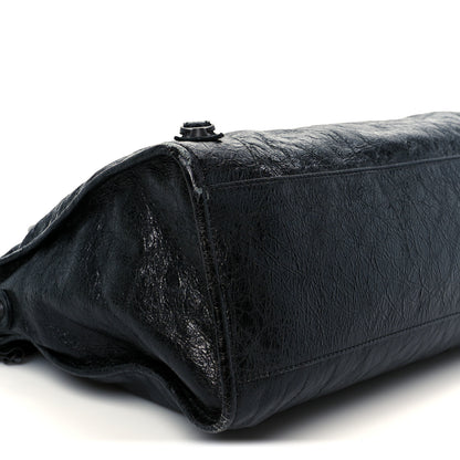 Balenciaga Agneau Arena Classic Hardware Medium Le City Black 9 of 10
