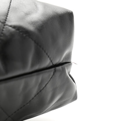 Chanel Shiny Calfskin Quilted Chanel 22 Black 10 of 10