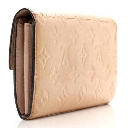 Louis Vuitton Vernis Sarah Wallet Rose Florentin 3 of 10