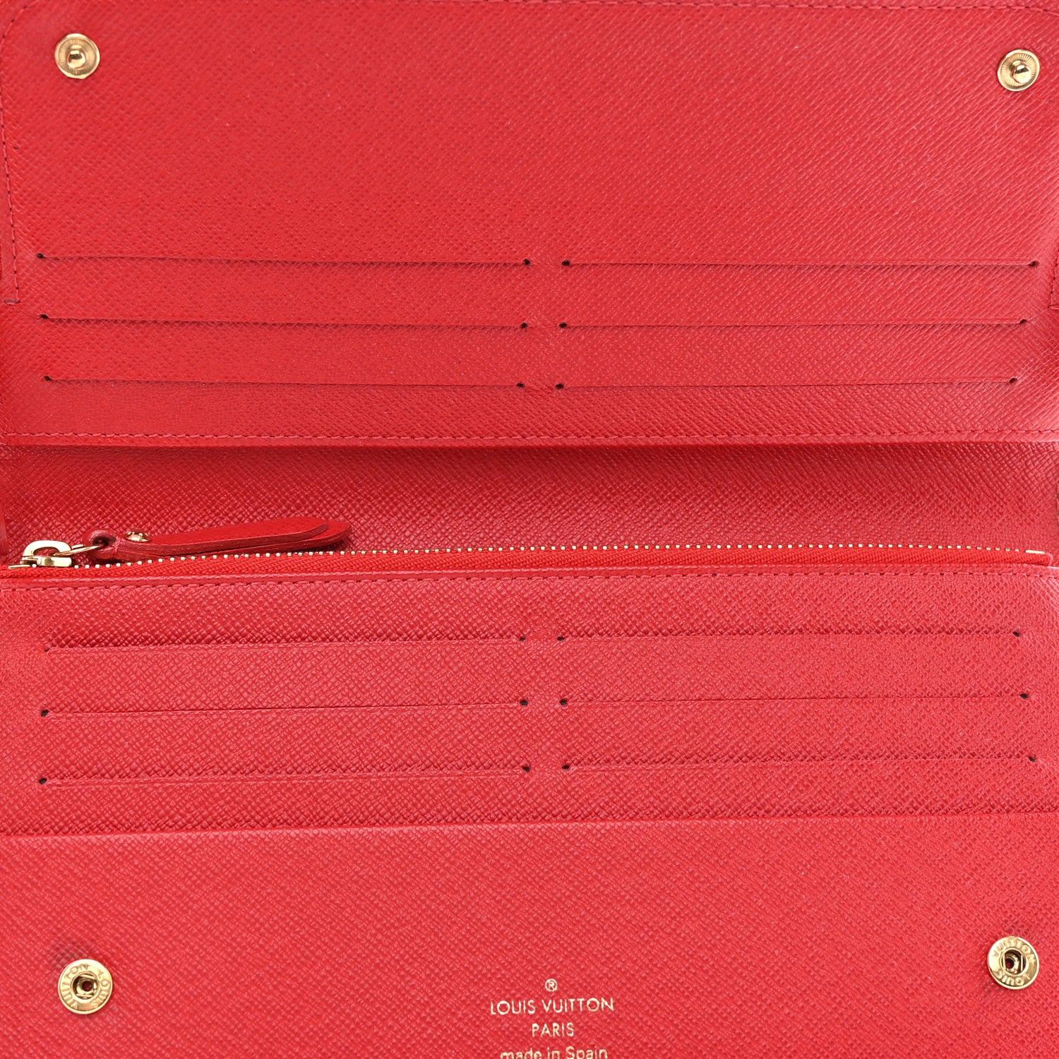 Louis Vuitton Monogram Insolite Wallet Red 5 of 8