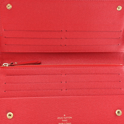 Louis Vuitton Monogram Insolite Wallet Red 5 of 8