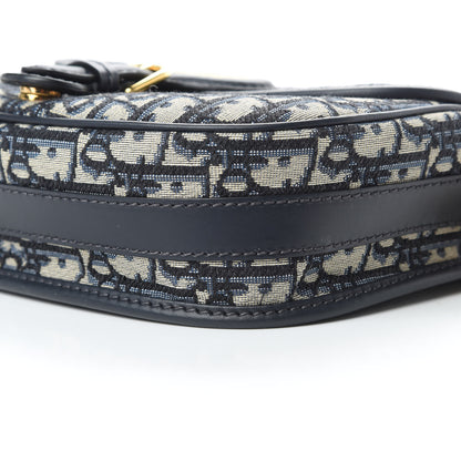 Christian Dior Oblique Medium Bobby Flap Blue 10 of 13