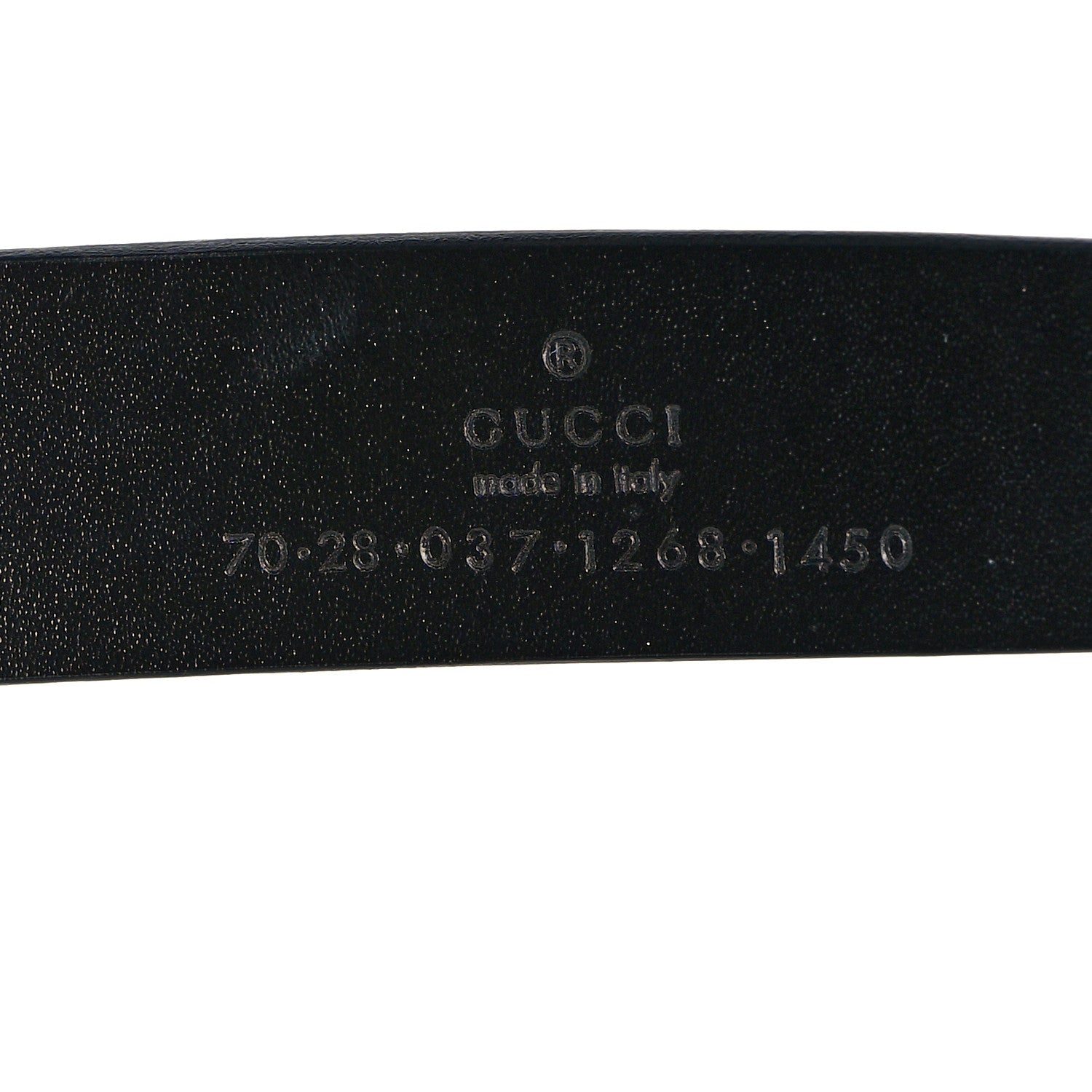 Gucci Calfskin G Logo Belt 70 28 Black 3 of 6
