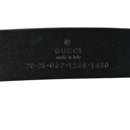 Gucci Calfskin G Logo Belt 70 28 Black 3 of 6