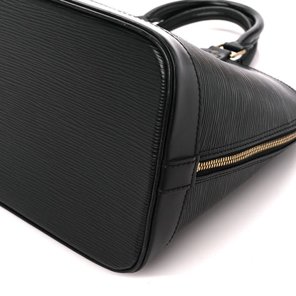 Louis Vuitton Epi Alma PM Black 11 of 12