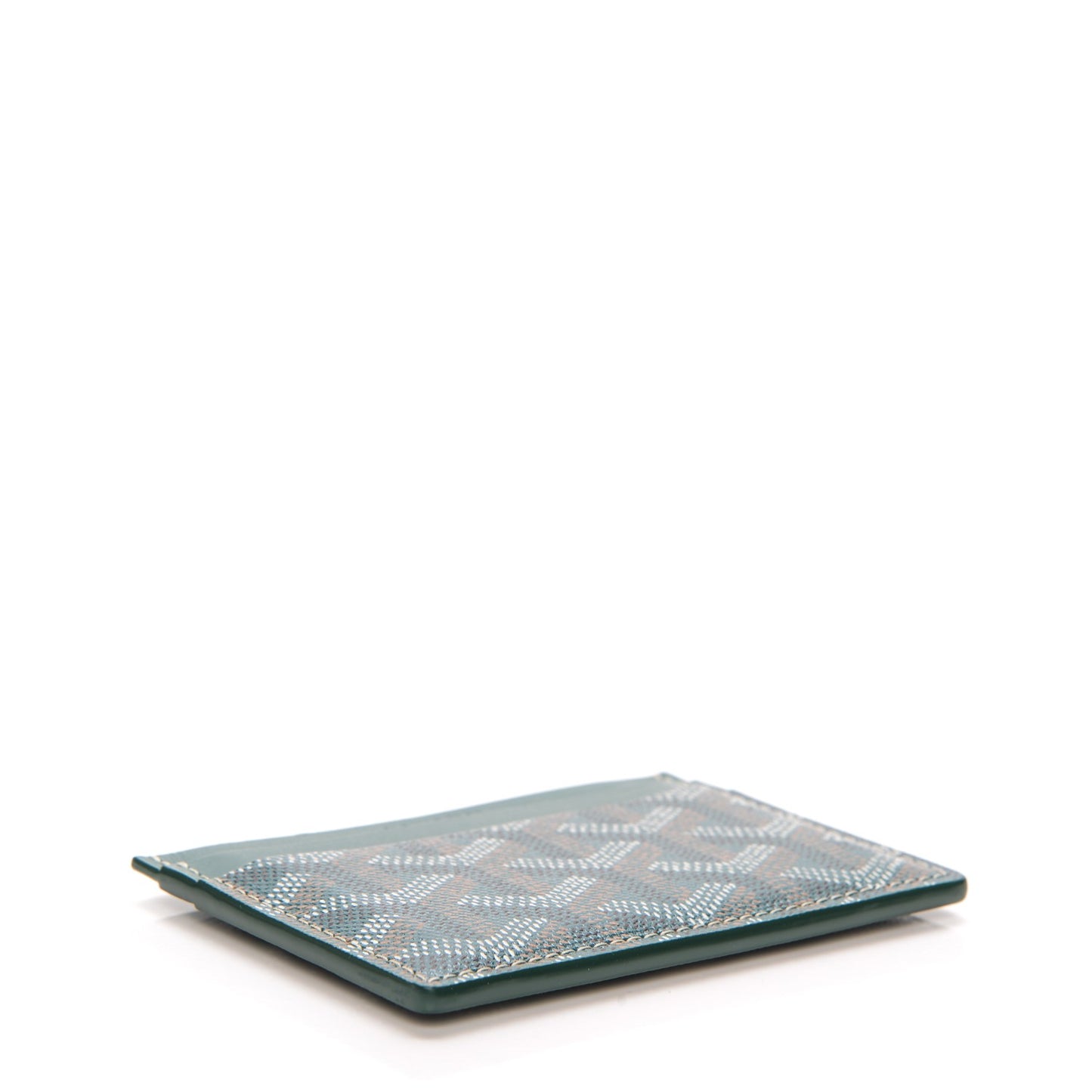 Goyardine Saint Sulpice Card Holder Green