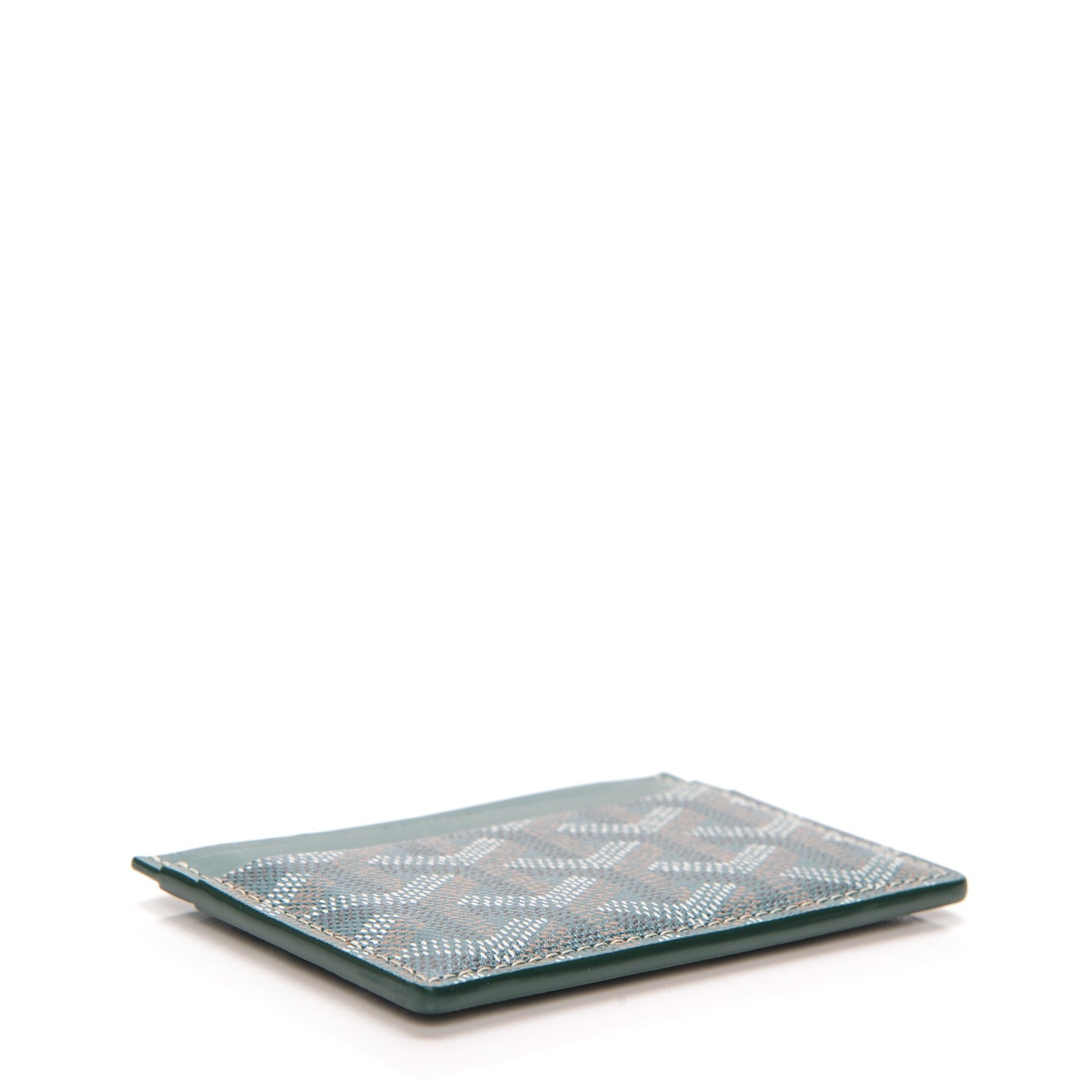 Goyard Goyardine Saint Sulpice Card Holder Green 4 of 6