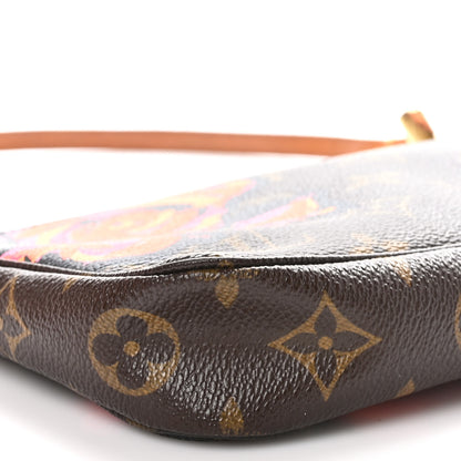 Louis Vuitton Monogram Roses Pochette Accessories 8 of 9