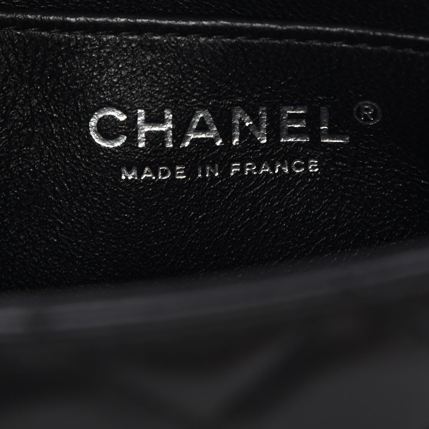 Chanel Lambskin Quilted Mini Rectangular Flap Black 6 of 8