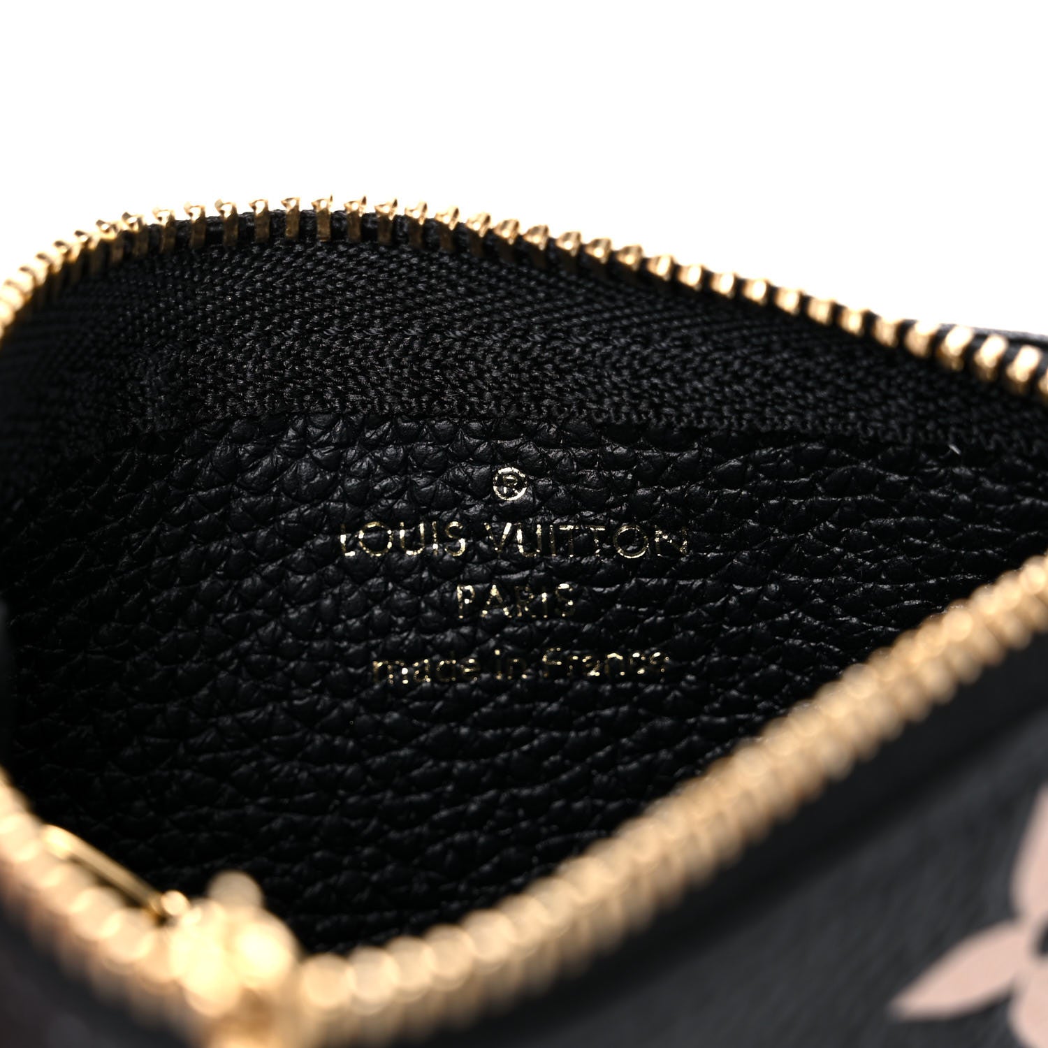 Louis Vuitton Empreinte Monogram Giant Key Pouch Black Beige 7 of 8