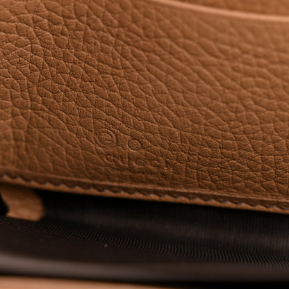 Gucci Pebbled Calfskin Soho Zip Around Wallet Camelia 6 of 9
