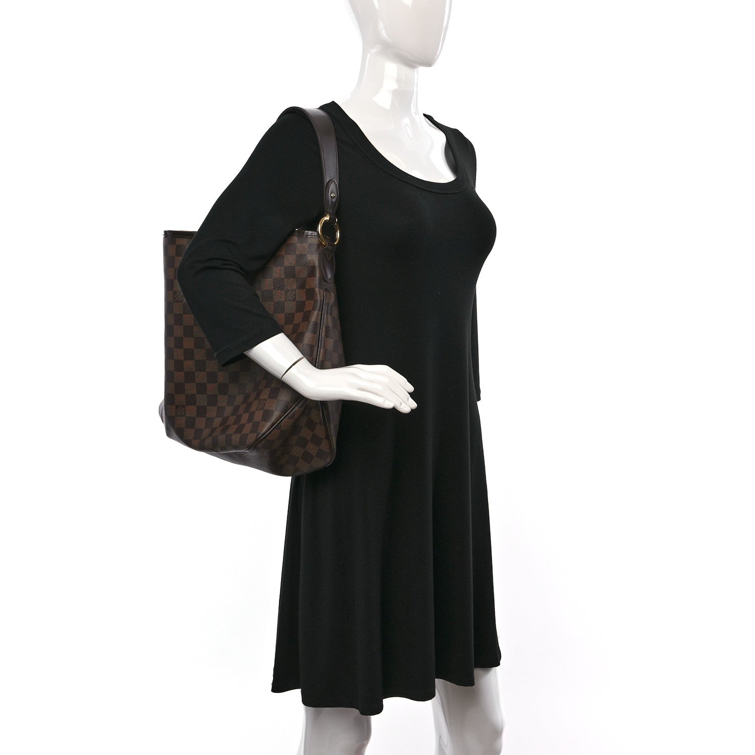 Louis Vuitton Damier Ebene Delightful MM 2 of 11