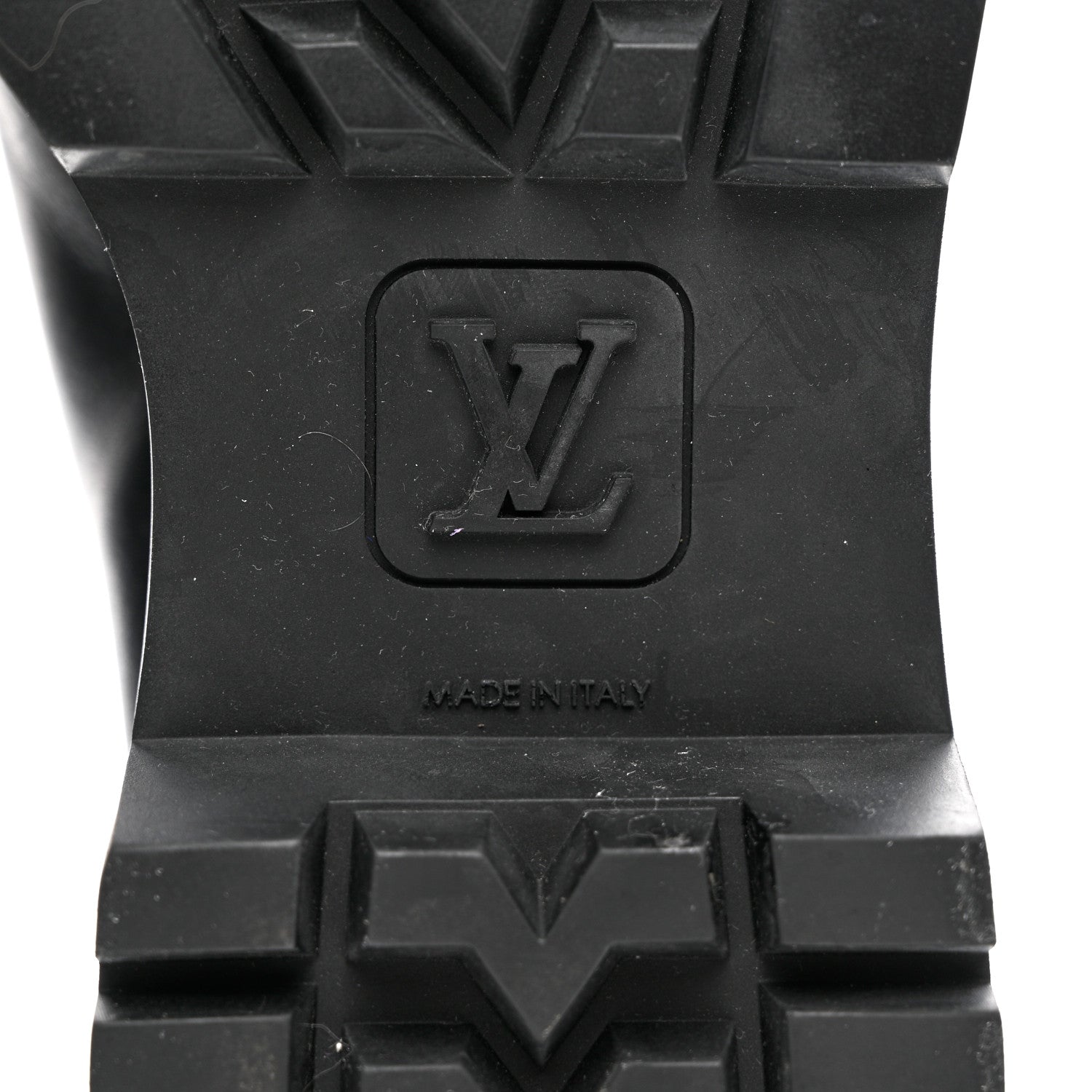 Louis Vuitton Calfskin Territory Ranger Combat Boots 38.5 Black 8 of 9