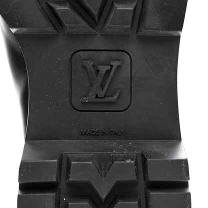 Louis Vuitton Calfskin Territory Ranger Combat Boots 38.5 Black 8 of 9