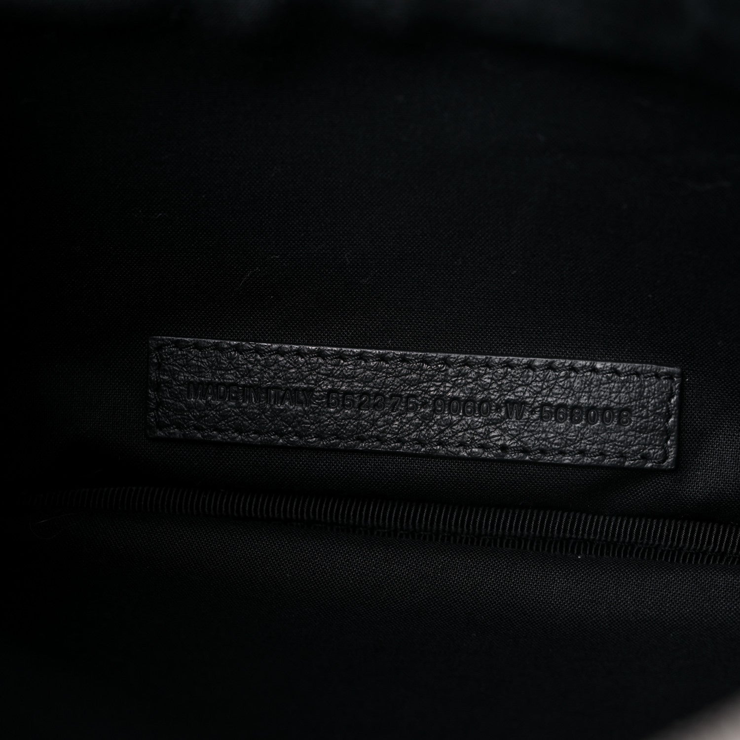 Balenciaga Smooth Calfskin Logo Large Everyday Beltpack White Black 6 of 8