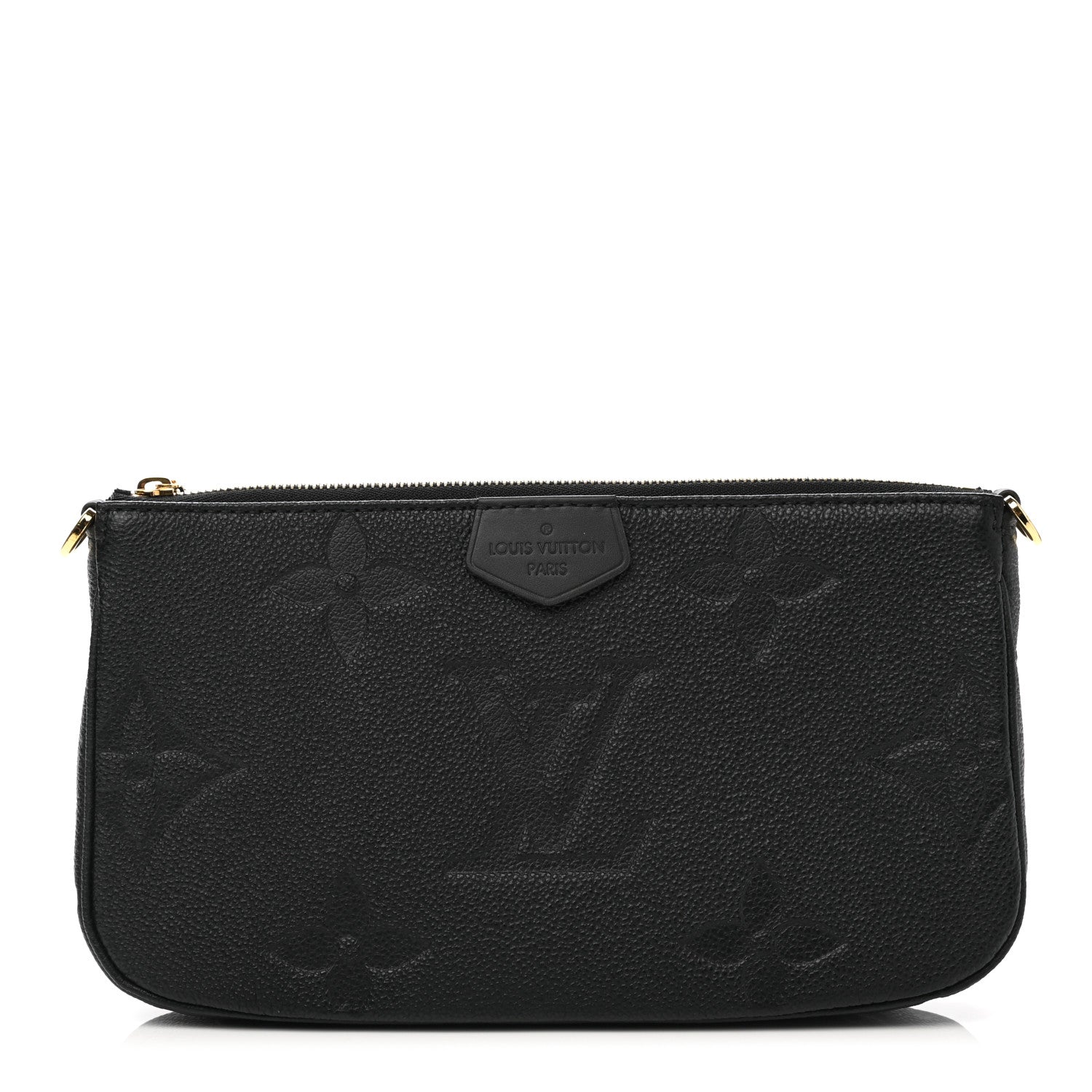 Louis Vuitton Empreinte Monogram Giant Multi Pochette Accessories Large Pochette Black 1 of 7