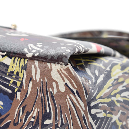 Valentino Garavani Calfskin Garden Couture Printed Small Mime Top Handle Bag Multicolor 11 of 13