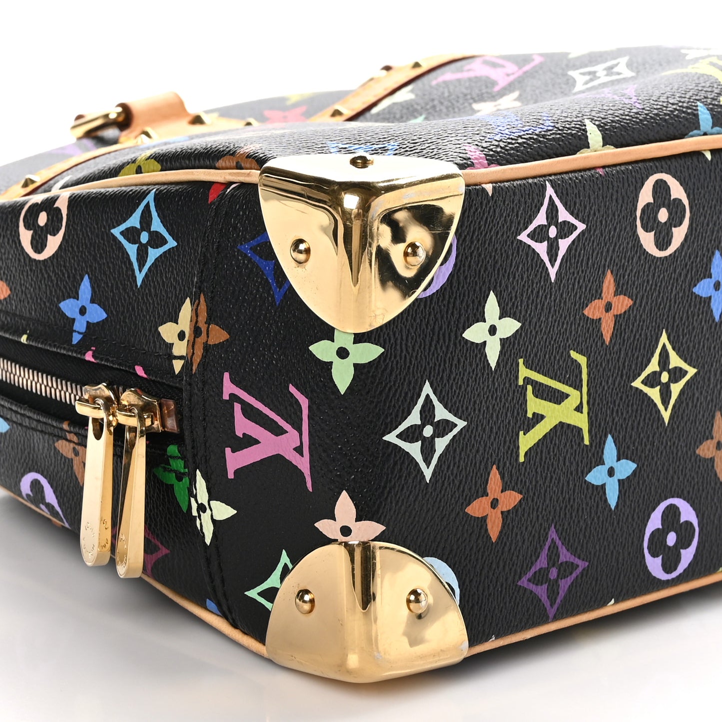 Monogram Multicolor Trouville Black