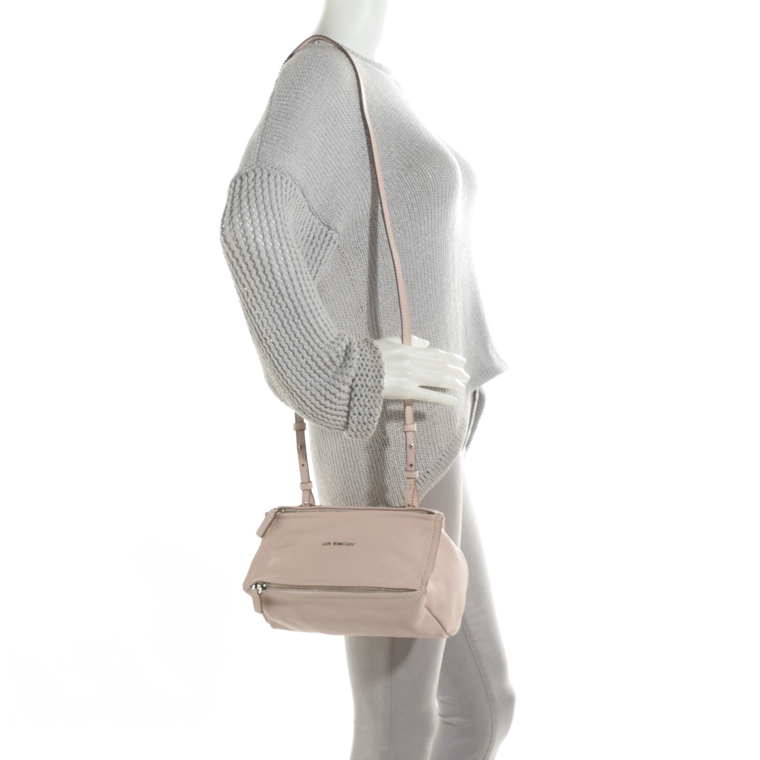 Givenchy Sugar Goatskin Mini Pandora Nude Pink 2 of 7
