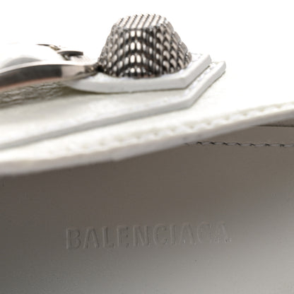 Balenciaga Agneau Arena Cagole 90mm Pumps 38 White 8 of 11