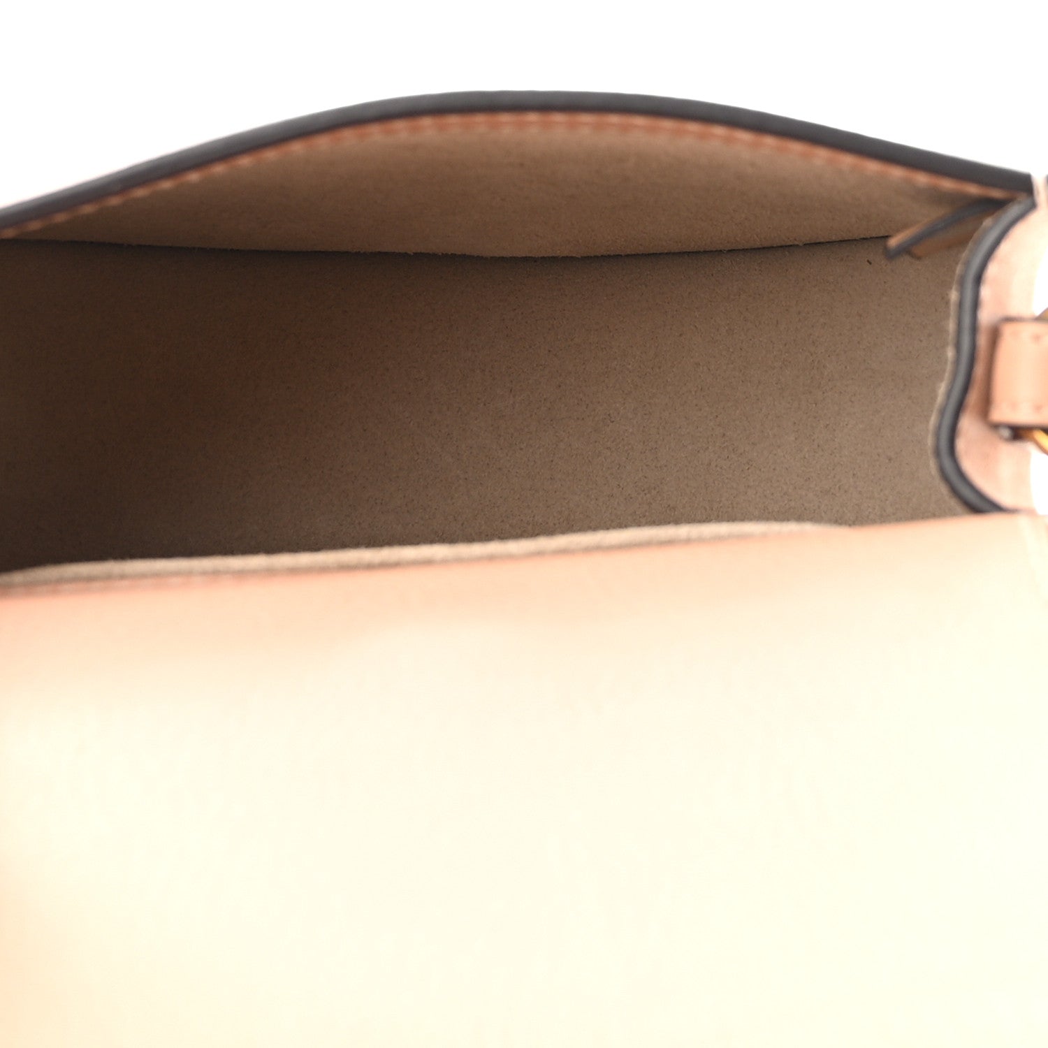 Chloe Calfskin Suede Small Nile Bracelet Bag Biscotti Beige 5 of 10