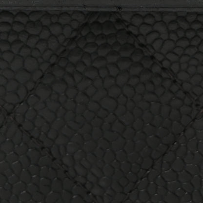Chanel Caviar Quilted Square Wallet On Chain WOC Black 9 of 11