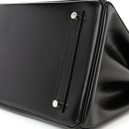 Hermes Box Guilloche Birkin 35 Black 11 of 14